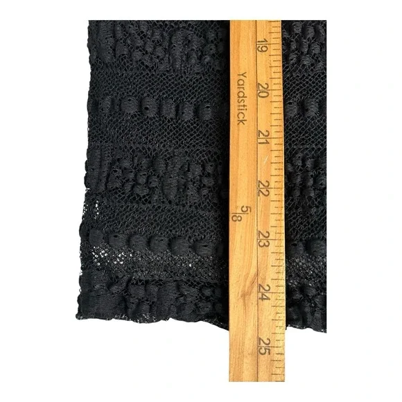 Vintage Ralph Lauren Skirt Womens Small Y2K Lace Fairy Grunge Midi Hight Rise - Picture 5 of 12